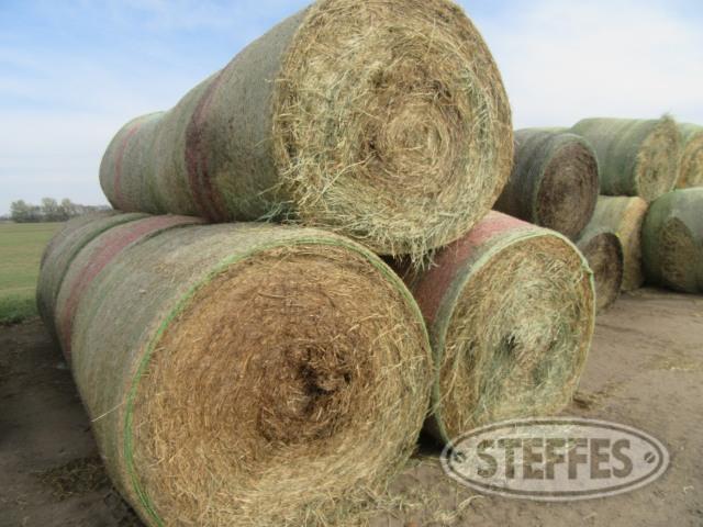 (12 Bales) 5x6 round, meadow hay